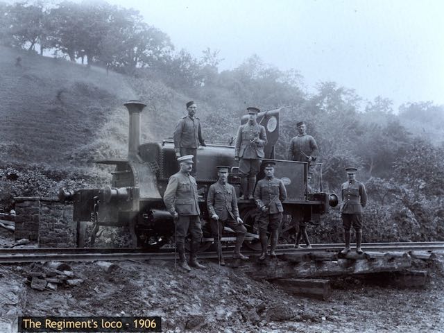 The regimental loco - 1906